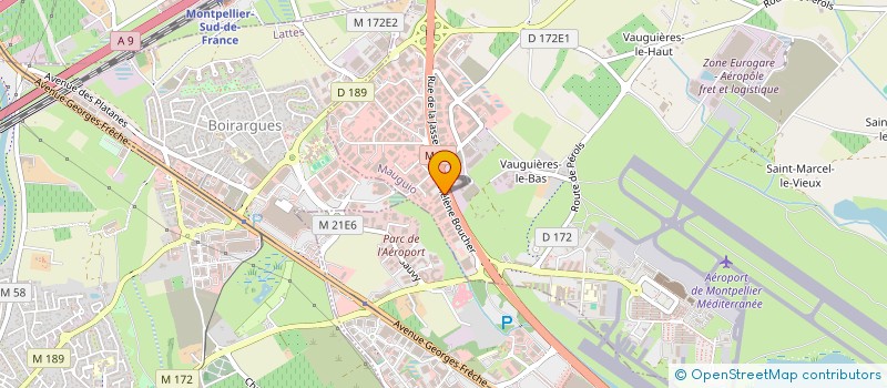 localisation de l'entreprise SCI DU PERDIGAL  MAUGUIO