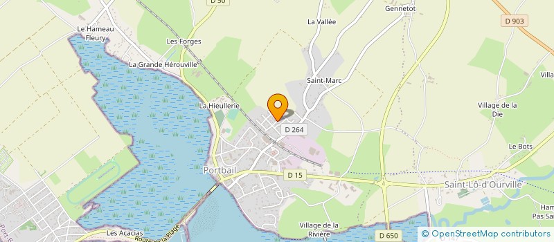 localisation de l'entreprise SCI DU PERE ALBERT  PORT-BAIL-SUR-MER