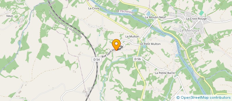 localisation de l'entreprise SCI DU PERE LACHAISE à CEAULMONT