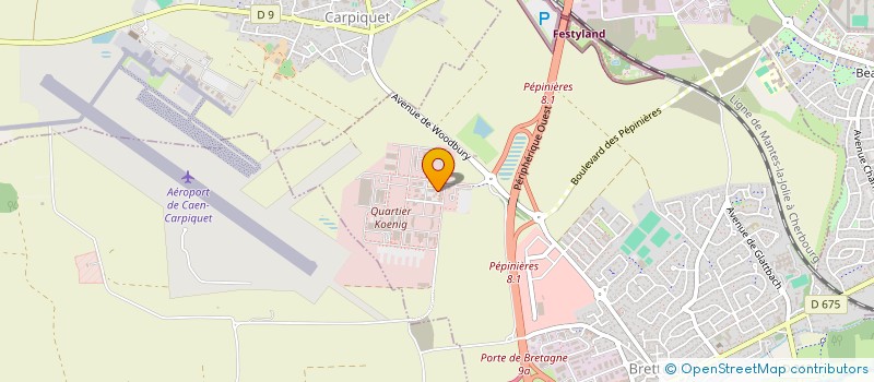 localisation de l'entreprise SCI DU PERE LACHAISE  BRETTEVILLE-SUR-ODON