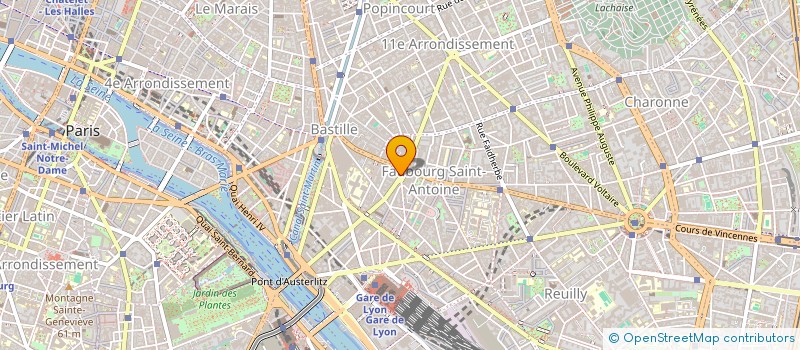 localisation de l'entreprise SCI DU PERE POLYTE à PARIS