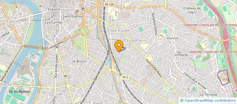 localisation de l'entreprise SCI DU PERGET à TOULOUSE