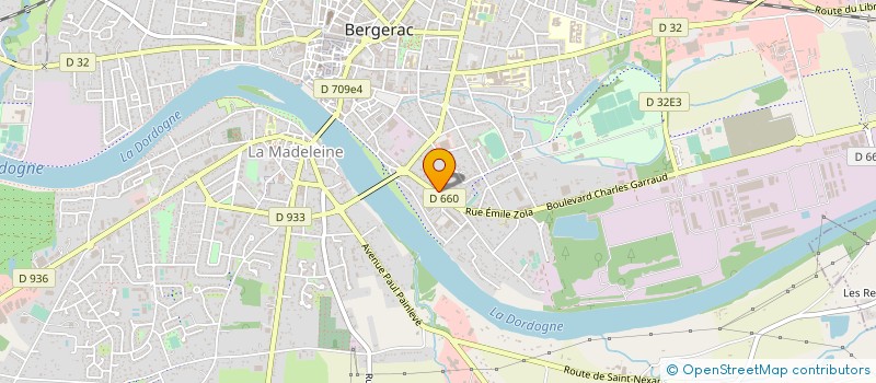 localisation de l'entreprise SCI DU PERIGORD à BERGERAC