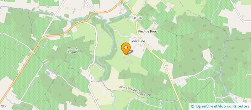 localisation de l'entreprise SCI DU PERRAT  SAUVETERRE-DE-GUYENNE