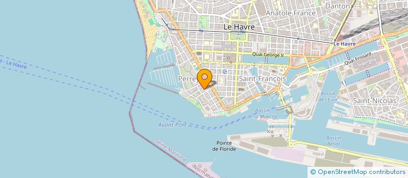 localisation de l'entreprise SCI DU PERREY à LE HAVRE