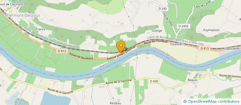 localisation de l'entreprise SCI DU PESQUIE  TAYRAC