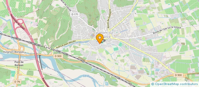 localisation de l'entreprise SCI DU PESQUIER  CAUMONT-SUR-DURANCE