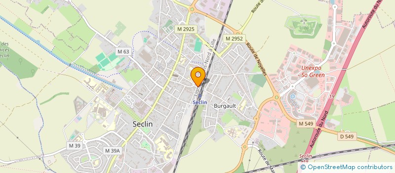 localisation de l'entreprise SCI DU PETIT ARTHUR à SECLIN