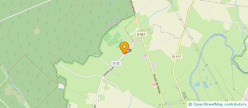 localisation de l'entreprise SCI DU PETIT BAVAY  PONT-SUR-SAMBRE