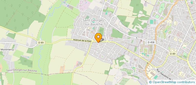 localisation de l'entreprise SCI DU PETIT BOIS  SAINT-GEORGES-SUR-BAULCHE