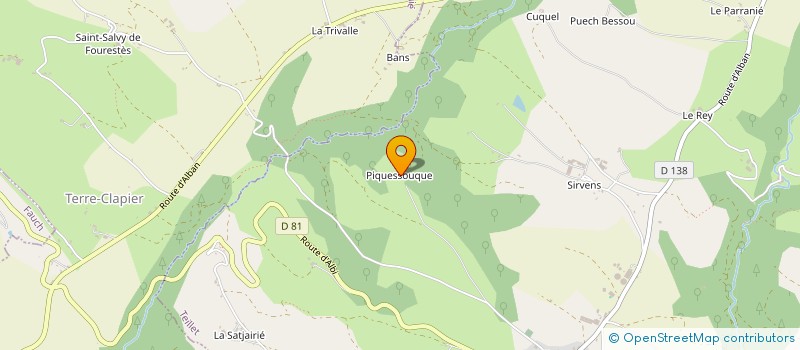 localisation de l'entreprise SCI DU PETIT BOIS  TEILLET