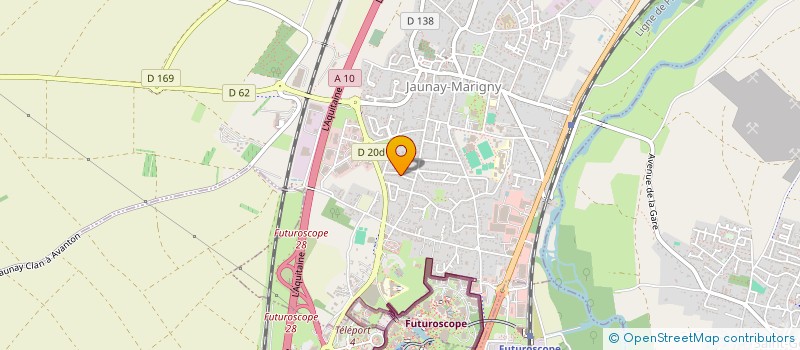 localisation de l'entreprise SCI DU PETIT BOIS  JAUNAY-MARIGNY