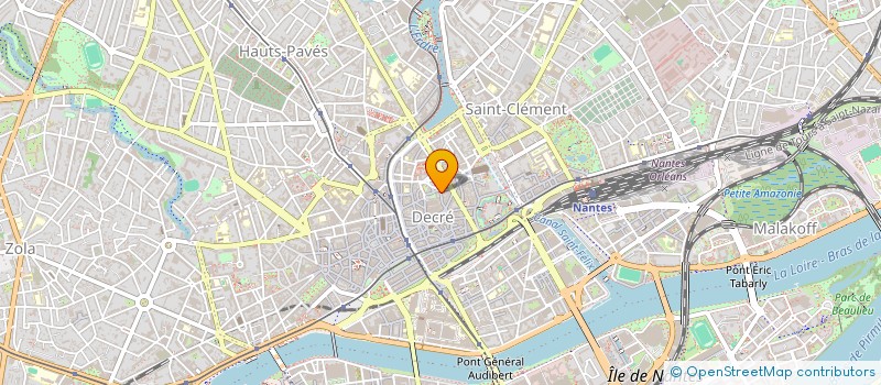 localisation de l'entreprise SCI DU PETIT BUREAU à NANTES