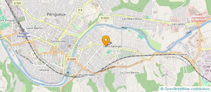 localisation de l'entreprise SCI DU PETIT CHANGE à PERIGUEUX
