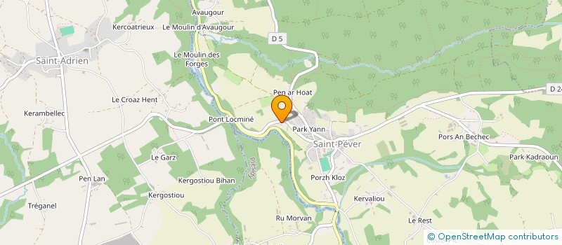 localisation de l'entreprise SCI DU PETIT CHENE à SAINT-FIACRE