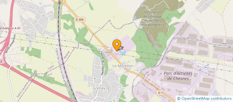 localisation de l'entreprise SCI DU PETIT CONDAL  SAINT-JUST-CHALEYSSIN