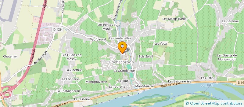 localisation de l'entreprise SCI DU PETIT COTEAU à ROCHECORBON