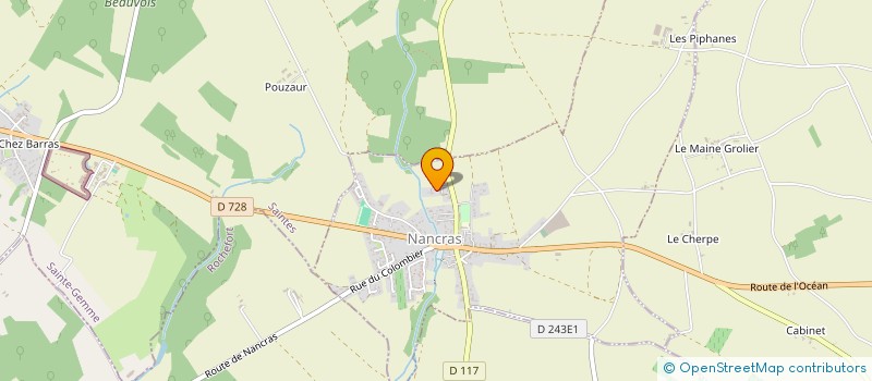 localisation de l'entreprise SCI DU PETIT COUGUENIN à SAINT-SORNIN
