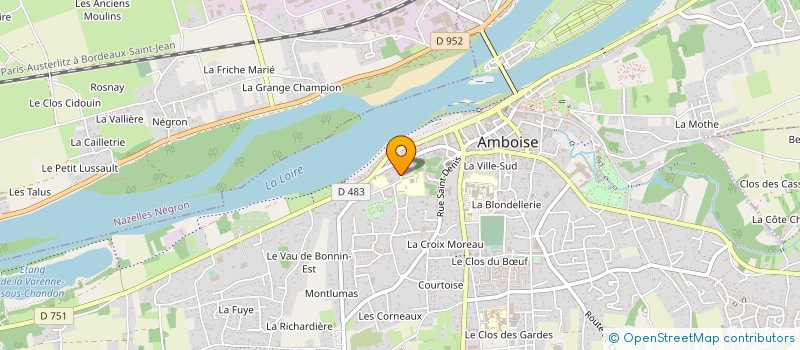localisation de l'entreprise SCI DU PETIT COUVENT à AMBOISE