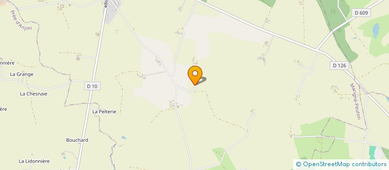 localisation de l'entreprise SCI DU PETIT ETANG  MARIGNE-PEUTON