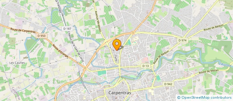 localisation de l'entreprise SCI DU PETIT FREI  CARPENTRAS