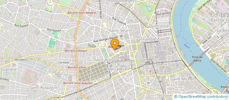 localisation de l'entreprise SCI DU PETIT GOAVE  BORDEAUX