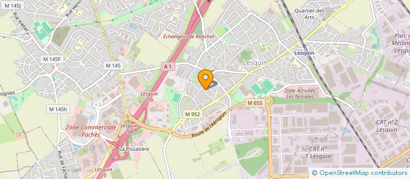 localisation de l'entreprise SCI DU PETIT HAMEAU à LESQUIN