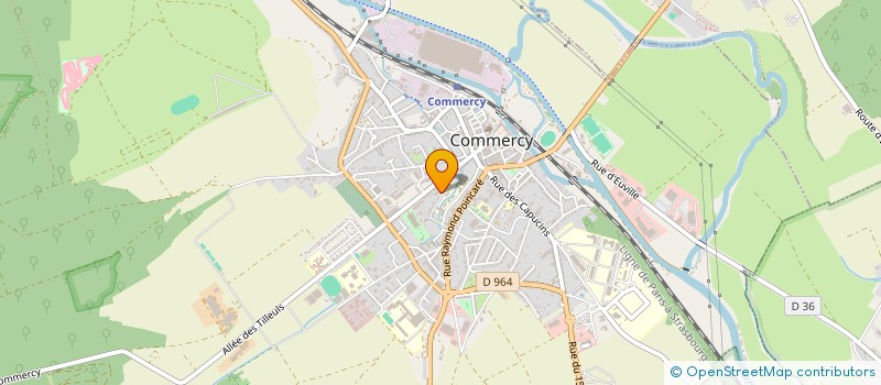 localisation de l'entreprise SCI DU PETIT HETRE à COMMERCY