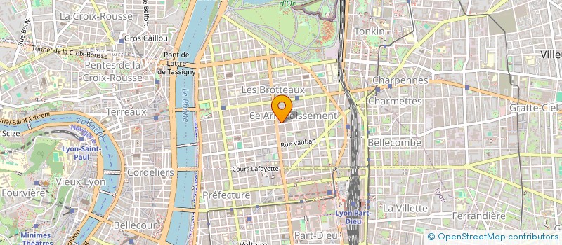 localisation de l'entreprise SCI DU PETIT IMMEUBLE  LYON