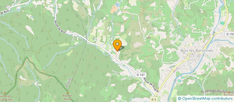 localisation de l'entreprise SCI DU PETIT LOUIS à BUIS-LES-BARONNIES