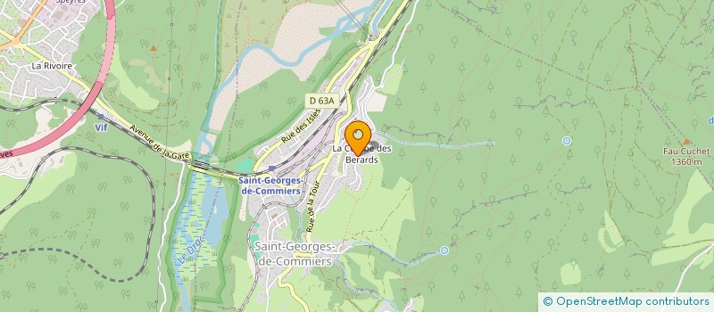 localisation de l'entreprise SCI DU PETIT MAGMOD  SAINT-GEORGES-DE-COMMIERS