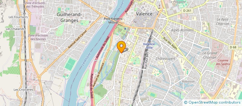localisation de l'entreprise SCI DU PETIT MARAIS à VALENCE