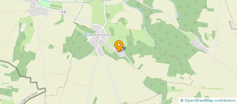 localisation de l'entreprise SCI DU PETIT MARAIS  VAUDANCOURT