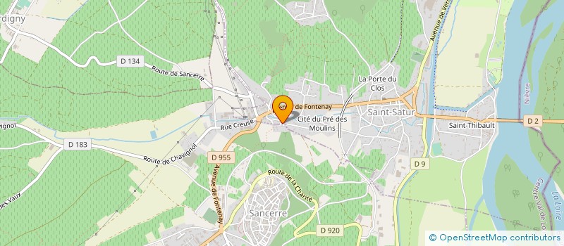 localisation de l'entreprise SCI DU PETIT MENIAU  SAINT-SATUR