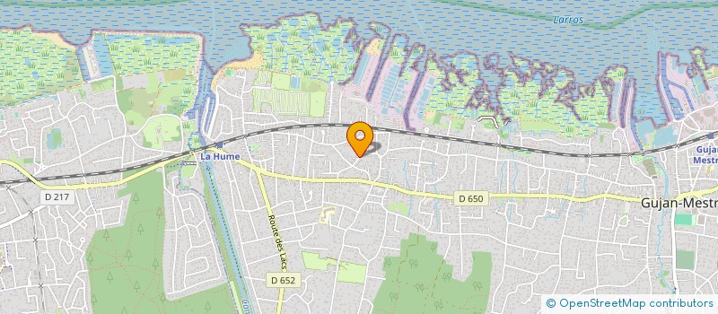 localisation de l'entreprise SCI DU PETIT MESTEY  GUJAN-MESTRAS