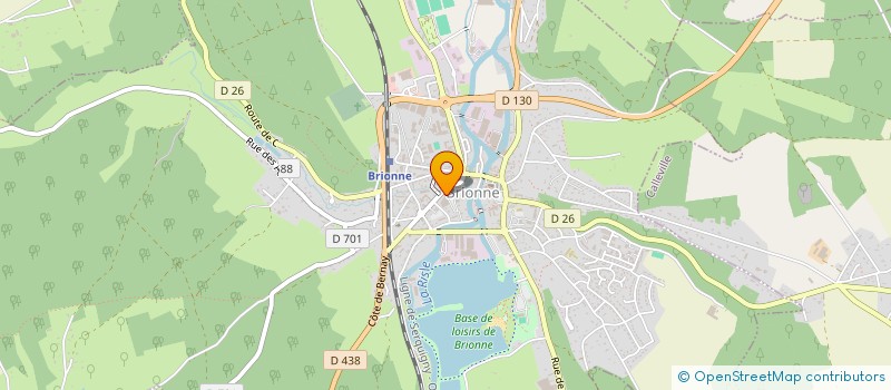 localisation de l'entreprise SCI DU PETIT MOULIN  BRIONNE