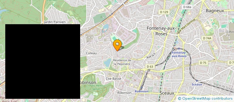 localisation de l'entreprise SCI DU PETIT MOULIN à FONTENAY-AUX-ROSES