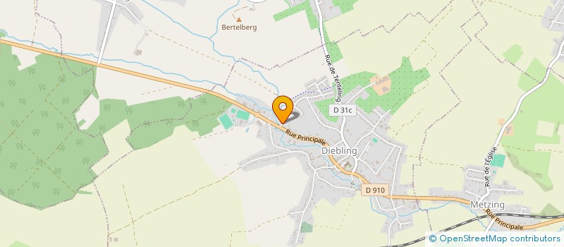 localisation de l'entreprise SCI DU PETIT MOULIN  DIEBLING