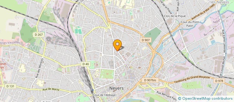 localisation de l'entreprise SCI DU PETIT NICE à NEVERS