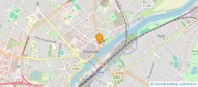 localisation de l'entreprise SCI DU PETIT NICE à THIONVILLE
