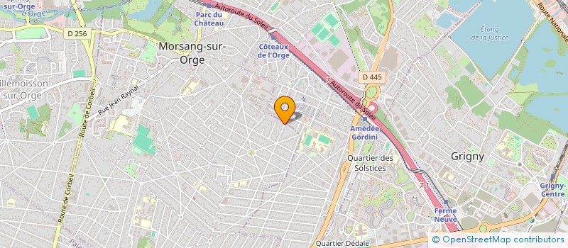 localisation de l'entreprise SCI DU PETIT NOYER à MORSANG-SUR-ORGE