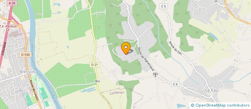 localisation de l'entreprise SCI DU PETIT PARADIS  MONTAUBAN