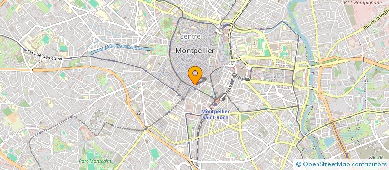 localisation de l'entreprise SCI DU PETIT PARIS à MONTPELLIER