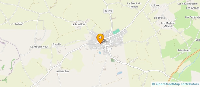 localisation de l'entreprise SCI DU PETIT PLOMBIER  PLOUGUENAST-LANGAST