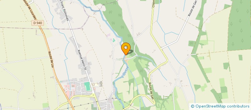 localisation de l'entreprise SCI DU PETIT PONT  PONTACQ