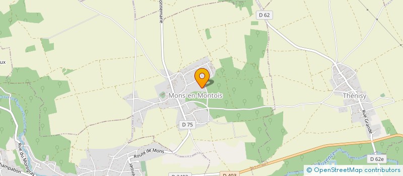 localisation de l'entreprise SCI DU PETIT PONT  MONS-EN-MONTOIS