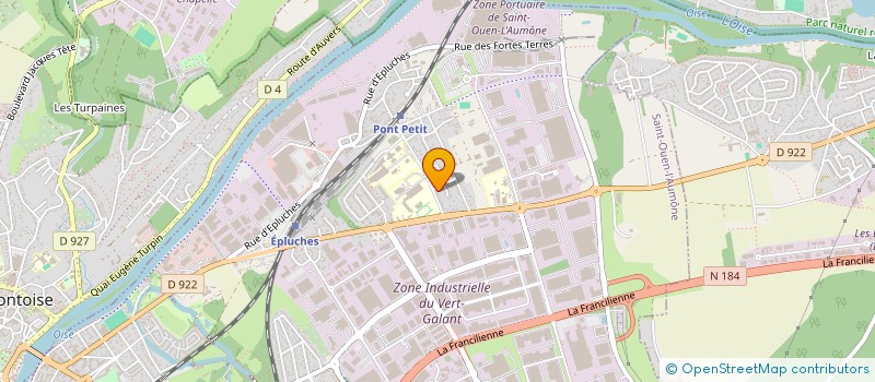 localisation de l'entreprise SCI DU PETIT PONT à SAINT-OUEN-L'AUMONE