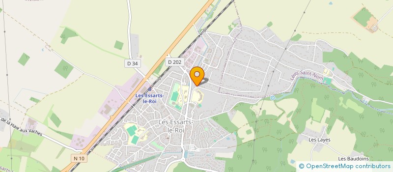 localisation de l'entreprise SCI DU PETIT PONT  LES ESSARTS-LE-ROI