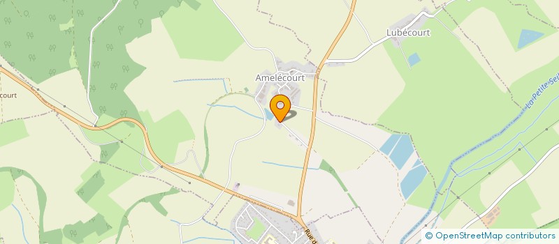 localisation de l'entreprise SCI DU PETIT PONT  AMELECOURT