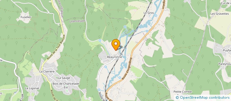 localisation de l'entreprise SCI DU PETIT PORT  CHANCELADE